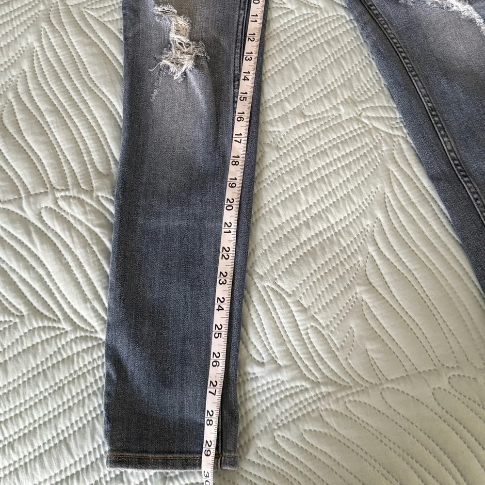 Vigoss Women's Light Blue Distressed Skinny Jeans 29 - Picture 8 of 10